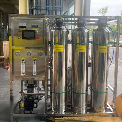 ระบบบําบัดน้ําระบายน้ําขนาดใหญ่ทั้งห้อง PVDF สามารถทําความสะอาด UF Membrane 304 สแตนเลส ระบบกรองน้ํา