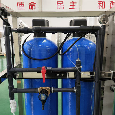 RO อุปกรณ์บําบัดน้ําแบบสมาธิกลับแบบมุมเดียว 500L PVC