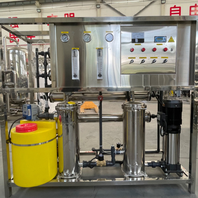 เครื่องกรองน้ําดื่ม / การทําความสะอาด RO เครื่องทําความสะอาดน้ําพืช Deionized เครื่องทําความสะอาดน้ํา