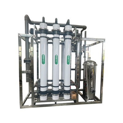 30000L ต่อชั่วโมง เทคโนโลยีนวัตกรรม ป้องกันสิ่งแวดล้อม Ultrafiltration อุปกรณ์รักษาน้ํา